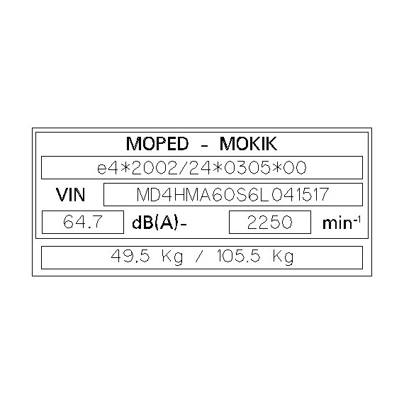 MOPED - MOKIK